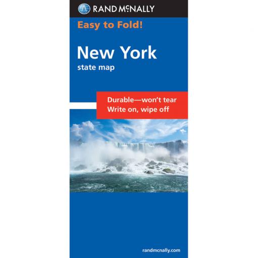 Rand McNally - New York, Easy to Fold - Folding Travel Map