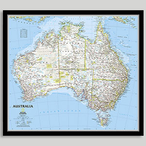 Australian Wall Maps