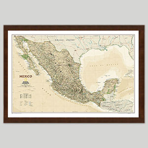 North American Country Wall Maps