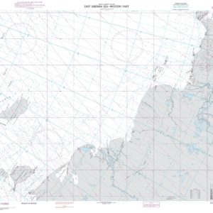 NGA Chart - East Siberian Sea, Western Part (Arctic Ocean) - 41000