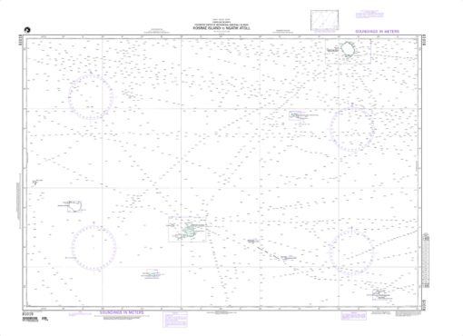 NGA Chart - Kosare Island to Ngatik Atoll (Caroline Islands) - 81019