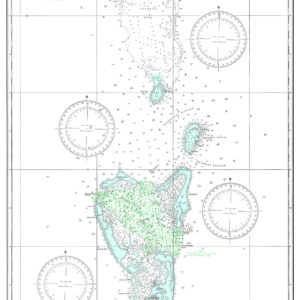 NGA Chart - Palau Island - Northern Part (West Caroline Islands) - 81145