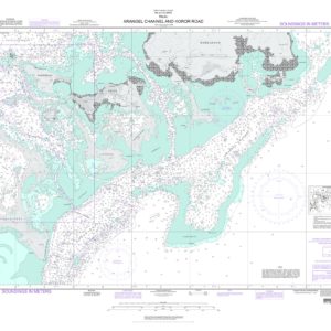 NGA Chart - Arangel Channel and Koror Road - 81151