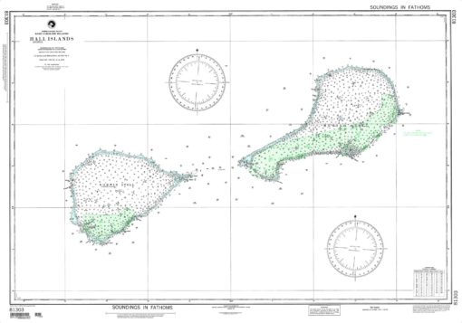 NGA Chart - Hall Islands, East Caroline Islands - 81303