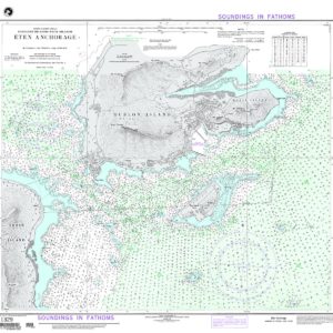 NGA Chart - Eten Anchorage (Caroline Islands - Truk Islands) - 81329
