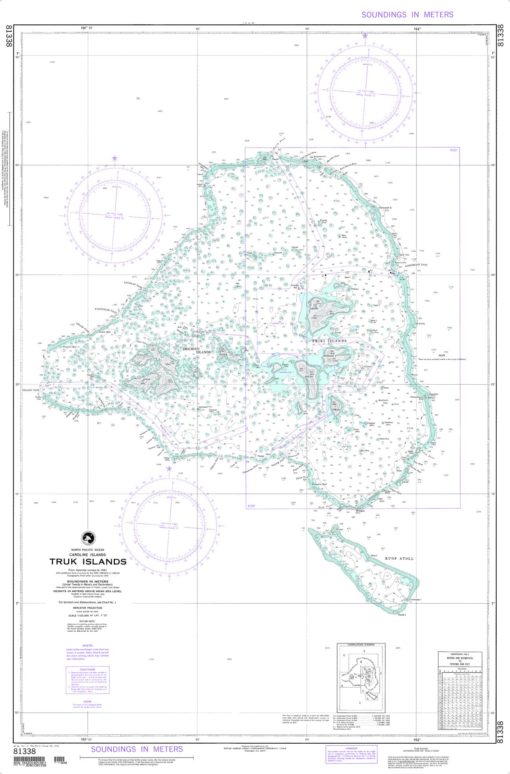 NGA Chart - Truk Island (Caroline Islands) - 81338