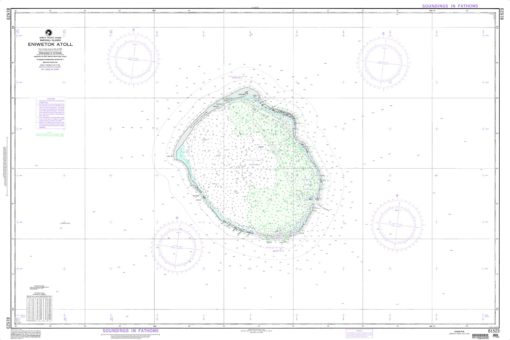 NGA Chart - Eniwetok Atoll (Marshall Islands) - 81523