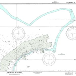 NGA Chart - Rongelap Atoll, Northeastern Part, Marshall Islands - 81565