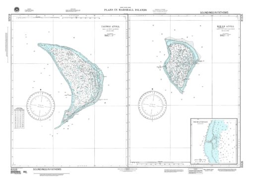 NGA Chart - Taongi Atoll, Marshall Islands - 81626