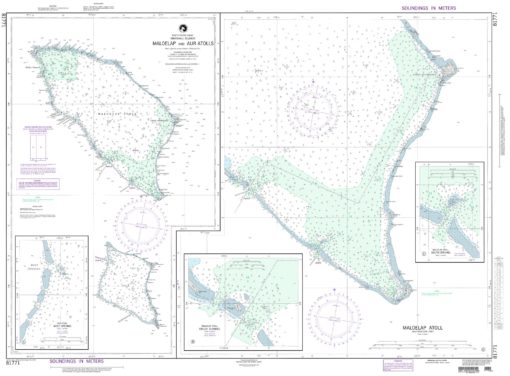 NGA Chart - Maloelap And Aur Atolls - 81771