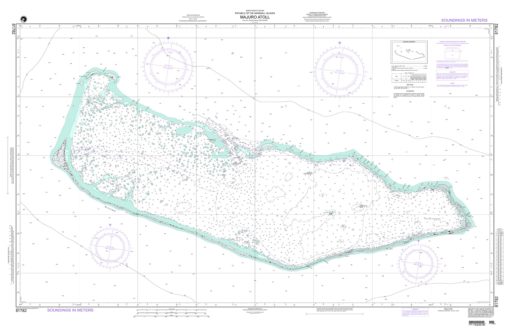 NGA Chart - Majuro Atoll, Marshall Islands - 81782