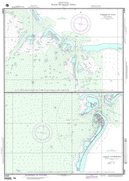 NGA Chart - Northeast Pass - 81809
