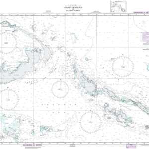 NGA Chart - Bismarck Archipelago and Solomon Islands - 82010