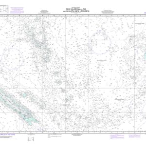 NGA Chart - New Caledonia to Fiji and Vanuatu (New Hebrides) (OMEGA) - 82030