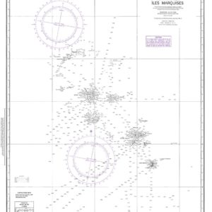NGA Chart - Iles Marquises Islands (South Pacific Ocean) - 83020