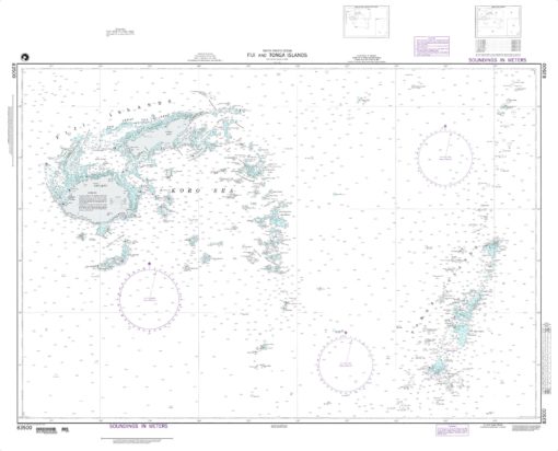 NGA Chart - Fiji and Tonga Islands (OMEGA) - 83500