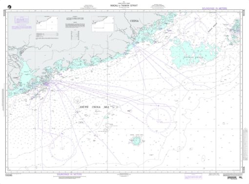 NGA Chart - Macau To Taiwan Strait - 93006