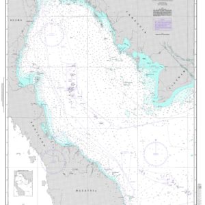 NGA Chart - Gulf Of Thailand - 93010