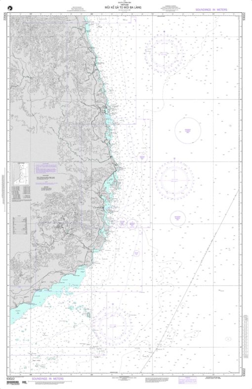 NGA Chart - Mui Ke Ga to Mui Ba Lang - 93022