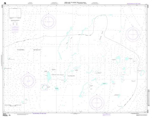 NGA Chart - Heng Jiao to Haima Tan (Routh Shoal) - 93045