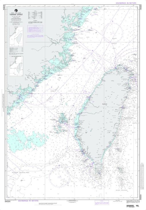 NGA Chart - Taiwan Strait - 94004