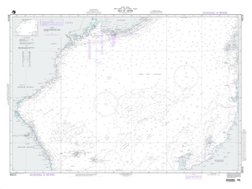 NGA Chart - Korea - Sea of Japan - 95016