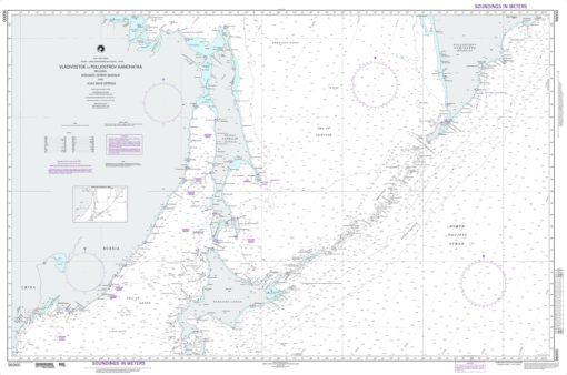 NGA Chart - Vladivostok to Poluostrov Kamchatka - 96000