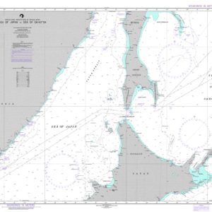NGA Chart - Sea of Japan to Sea of Okhotsk, Ostrov Sakhalin - 96012