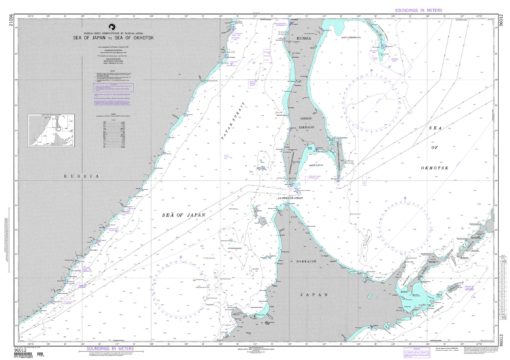 NGA Chart - Sea of Japan to Sea of Okhotsk, Ostrov Sakhalin - 96012