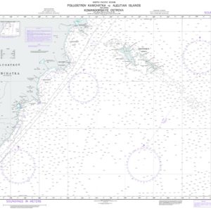 NGA Chart - Poluostrov Kamchatka to Aleutian Islands including Komandorskiye Ostrova - 96028