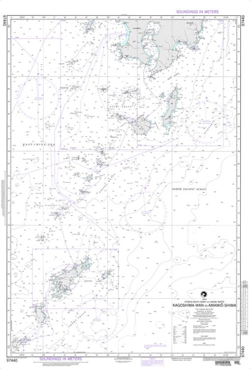 NGA Chart - Kagoshima Wan To Amami Oshima - 97440