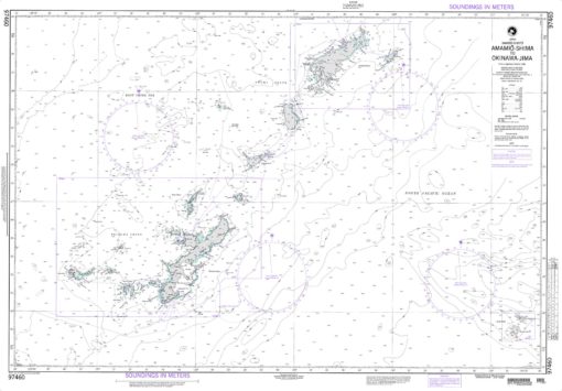 NGA Chart - Amami-O Shima To Okinawa Jima - 97460