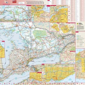 Ontario Wall Map by Globe Turner