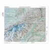 Denali National Park Raised Relief Map by Hubbard Scientific