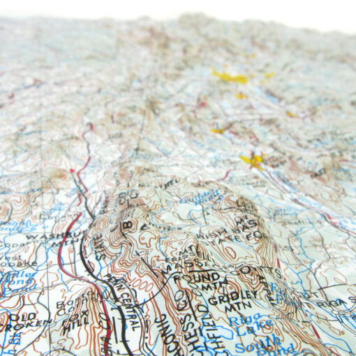 Albany, NY Regional Raised Relief Map by Hubbard Scientific - Image 3