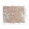 Concrete, WA Regional Raised Relief Map by Hubbard Scientific