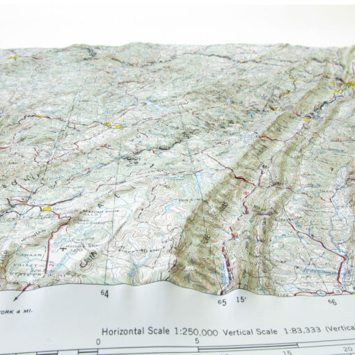 Cumberland, MD Regional Raised Relief Map by Hubbard Scientific - Image 4