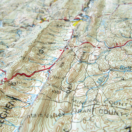 Cumberland, MD Regional Raised Relief Map by Hubbard Scientific - Image 3