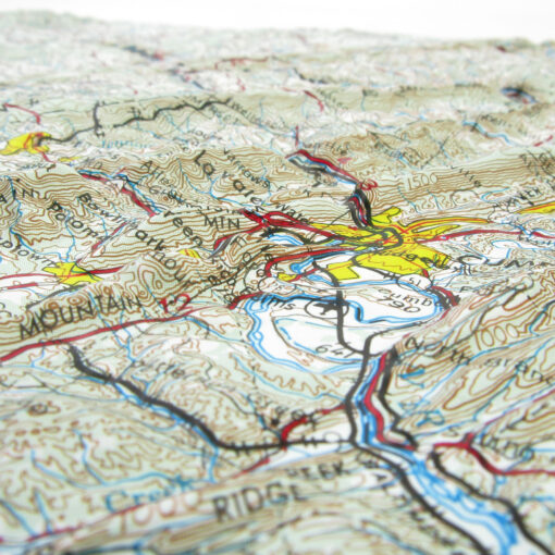 Cumberland, MD Regional Raised Relief Map by Hubbard Scientific - Image 2