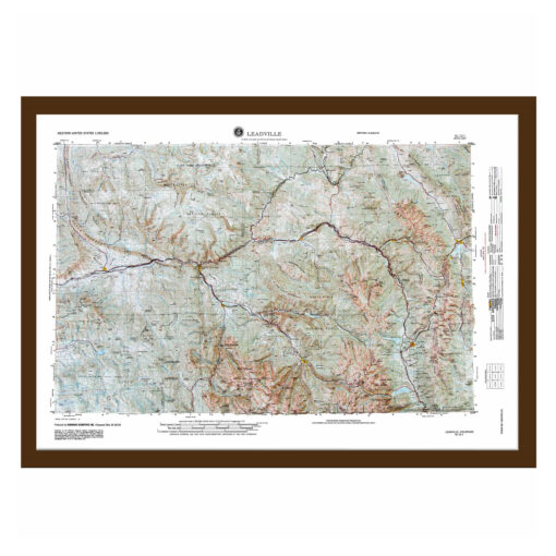 Leadville, CO Regional Raised Relief Map by Hubbard Scientific - Image 6