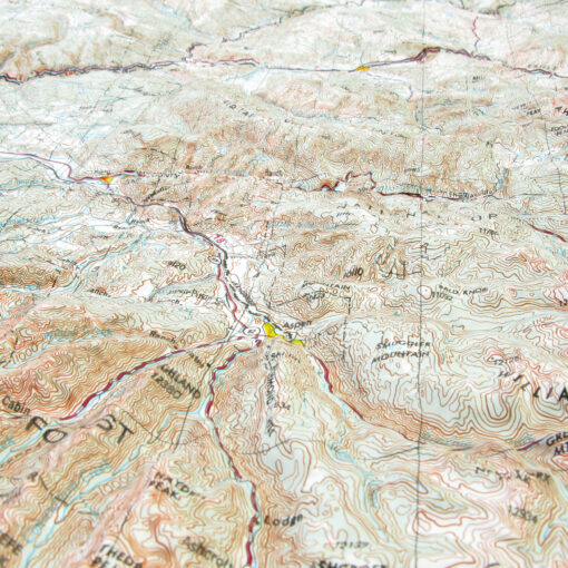Leadville, CO Regional Raised Relief Map by Hubbard Scientific - Image 4