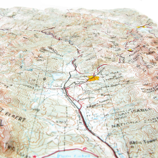 Leadville, CO Regional Raised Relief Map by Hubbard Scientific - Image 3
