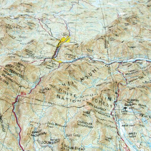 Lewiston, ME Regional Raised Relief Map by Hubbard Scientific - Image 3
