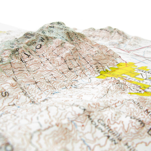 Santa Ana, CA Raised Relief Map by Hubbard Scientific - Image 3