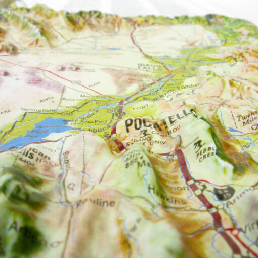 Idaho NCR Series Raised Relief Map by Hubbard Scientific - Image 4