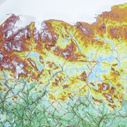 Maine Raised Relief Map by Hubbard Scientific - Image 3