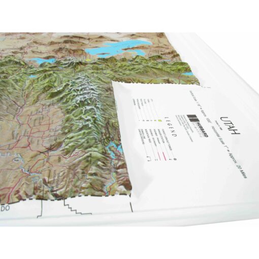 Utah NCR Series Raised Relief Map by Hubbard Scientific - Image 3