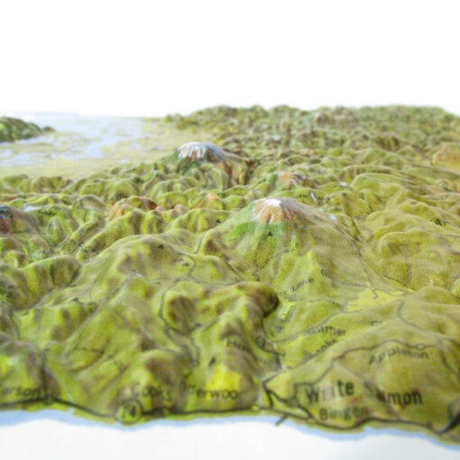 Washington NCR Series Raised Relief Map by Hubbard Scientific - Image 3
