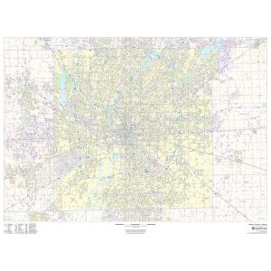 Marion County, Indiana by Map Sherpa