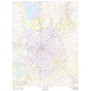Mecklenburg County, North Carolina by Map Sherpa